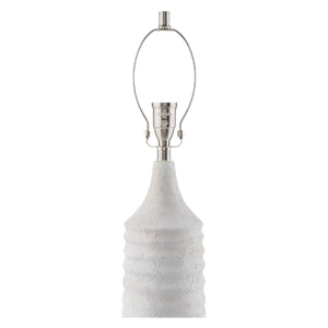   Modern European furniture - White Cotton Accent Table Lamp - www.oroa.com | Oroa.com