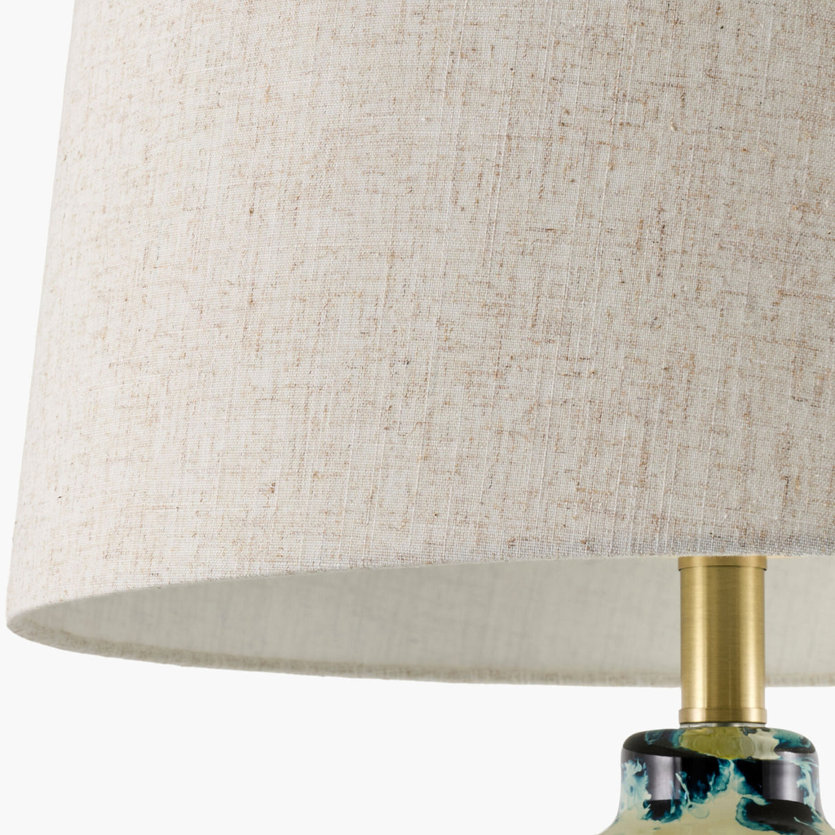   Modern European furniture - Painted Glass Accent Table Lamp - www.oroa.com | Oroa.com