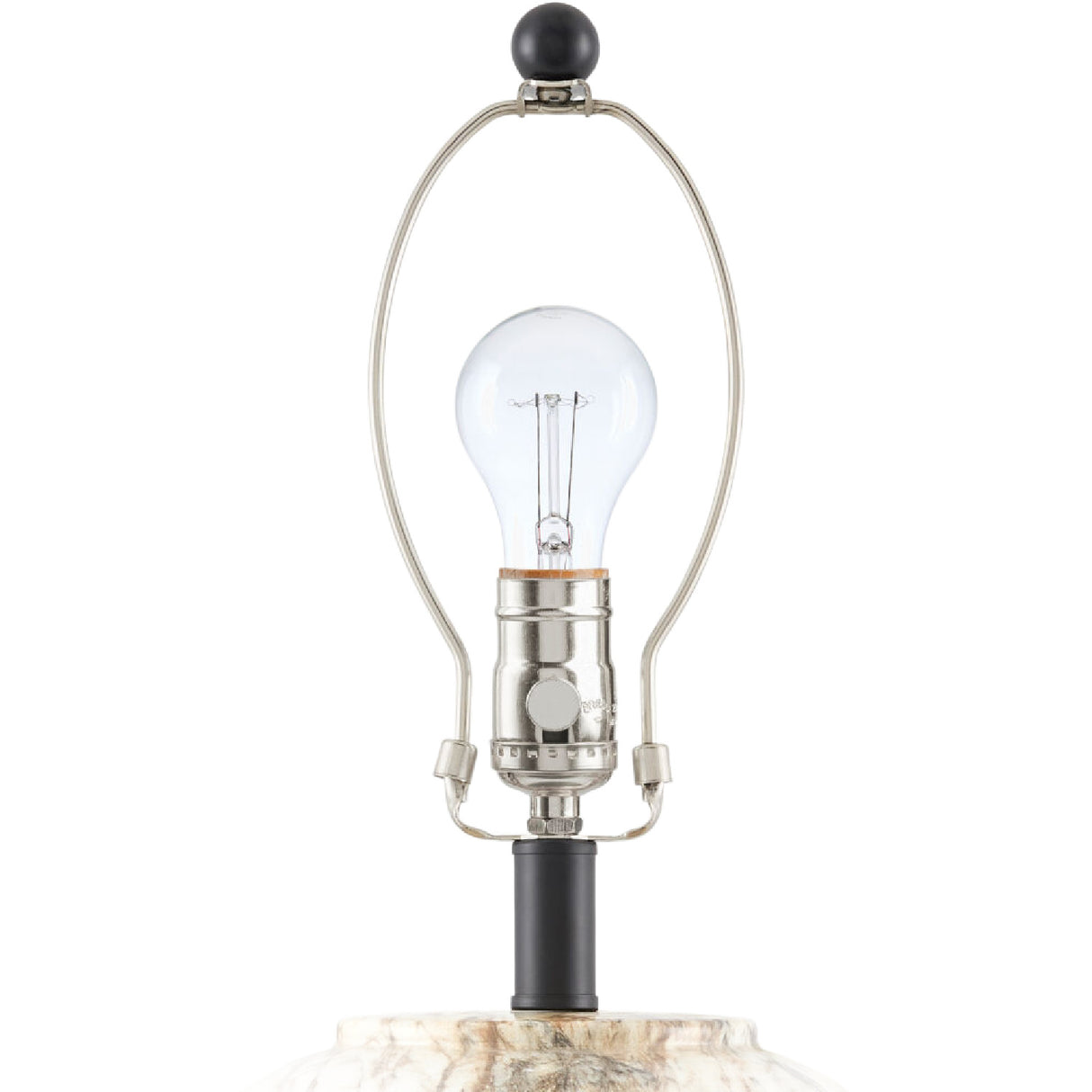   Modern European furniture - Brown Swirl Ceramic Table Lamp - www.oroa.com | Oroa.com