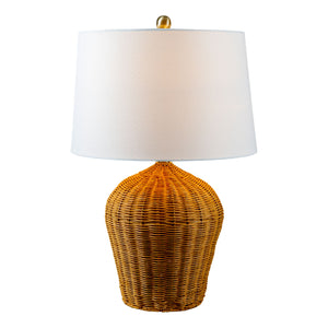   Modern European furniture - Natural Rattan Accent Table Lamp - www.oroa.com | Oroa.com