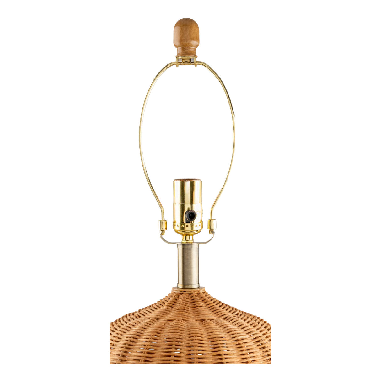   Modern European furniture - Natural Rattan Accent Table Lamp - www.oroa.com | Oroa.com