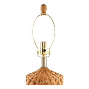   Modern European furniture - Natural Rattan Accent Table Lamp - www.oroa.com | Oroa.com