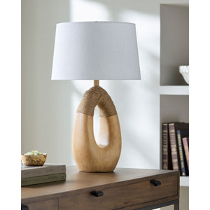  Modern European furniture - Carved Out Base Table Lamp - www.oroa.com | Oroa.com