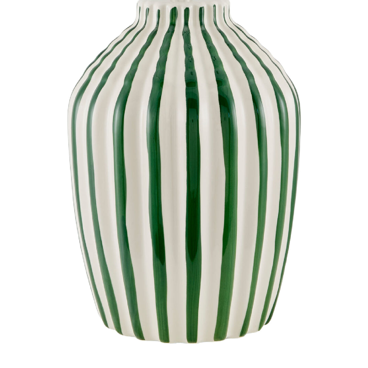   Lined Ceramic Accent Table Lamp | Oroa.com