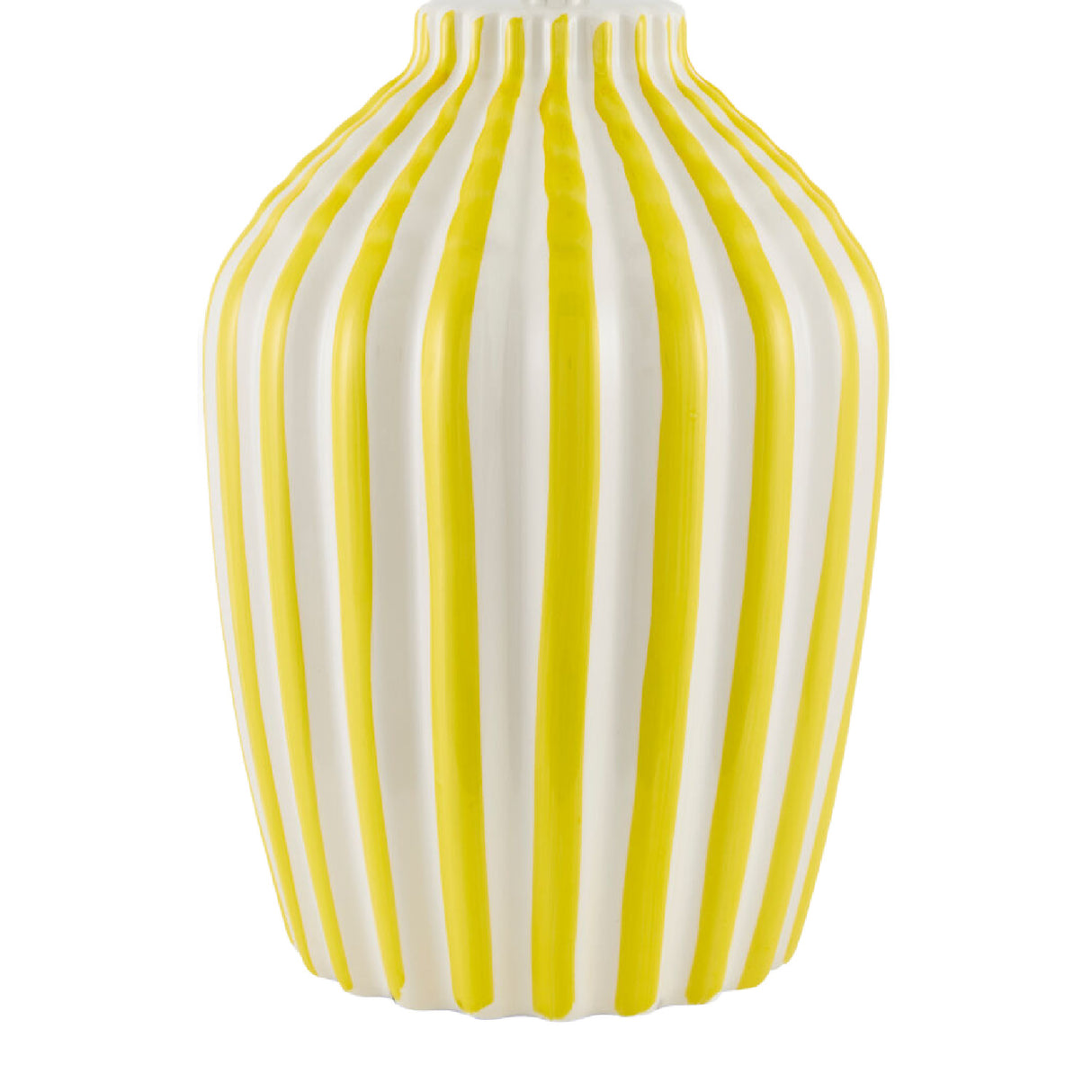   Lined Ceramic Accent Table Lamp | Oroa.com