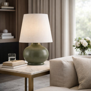   Modern European furniture - Raffia Shade Ceramic Table Lamp - www.oroa.com | Oroa.com