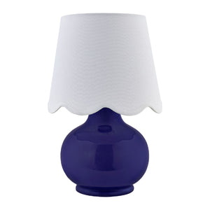   Modern European furniture - Scalloped Raffia Shade Table Lamp - www.oroa.com | Oroa.com