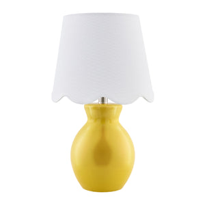   Modern European furniture - Scalloped Edge Accent Table Lamp - www.oroa.com | Oroa.com