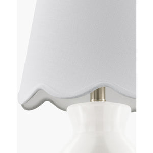   Modern European furniture - Scalloped Edge Accent Table Lamp - www.oroa.com | Oroa.com
