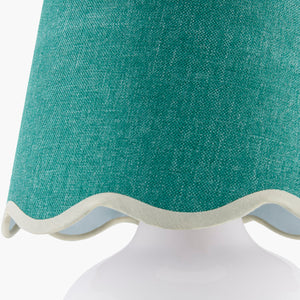   Modern European furniture - Glazed Ceramic Raffia Table Lamp - www.oroa.com | Oroa.com