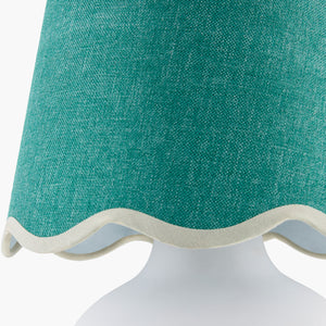   Modern European furniture - Glazed Ceramic Raffia Table Lamp - www.oroa.com | Oroa.com