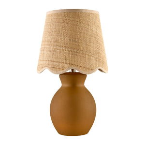   Modern European furniture - Scalloped Edge Accent Table Lamp - www.oroa.com | Oroa.com