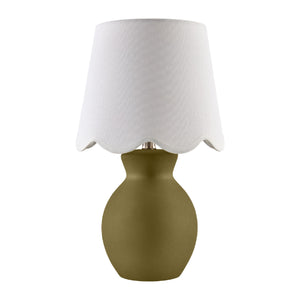   Modern European furniture - Scalloped Edge Accent Table Lamp - www.oroa.com | Oroa.com