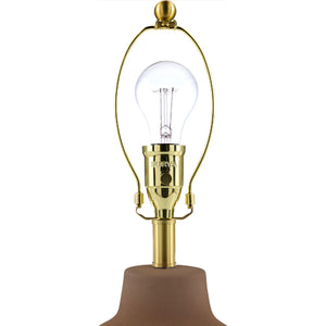   Modern European furniture - Wavy Linen Ceramic Table Lamp - www.oroa.com | Oroa.com