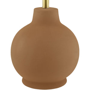   Modern European furniture - Wavy Linen Ceramic Table Lamp - www.oroa.com | Oroa.com