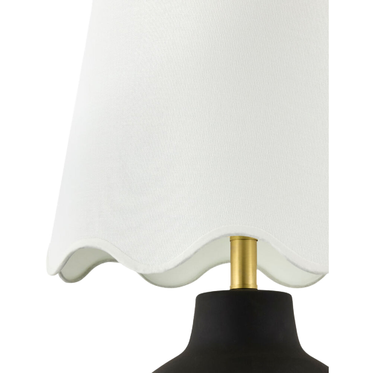   Modern European furniture - Wavy Linen Ceramic Table Lamp - www.oroa.com | Oroa.com