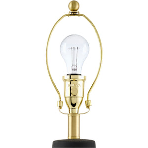   Modern European furniture - Wavy Linen Ceramic Table Lamp - www.oroa.com | Oroa.com