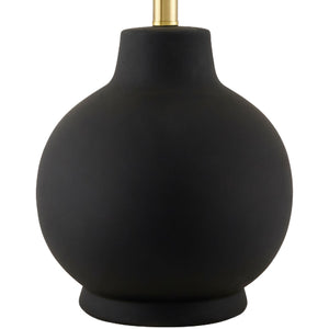   Modern European furniture - Wavy Linen Ceramic Table Lamp - www.oroa.com | Oroa.com