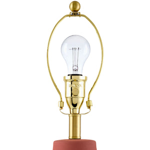   Modern European furniture - Wavy Linen Ceramic Table Lamp - www.oroa.com | Oroa.com