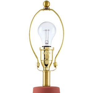   Modern European furniture - Wavy Linen Ceramic Table Lamp - www.oroa.com | Oroa.com
