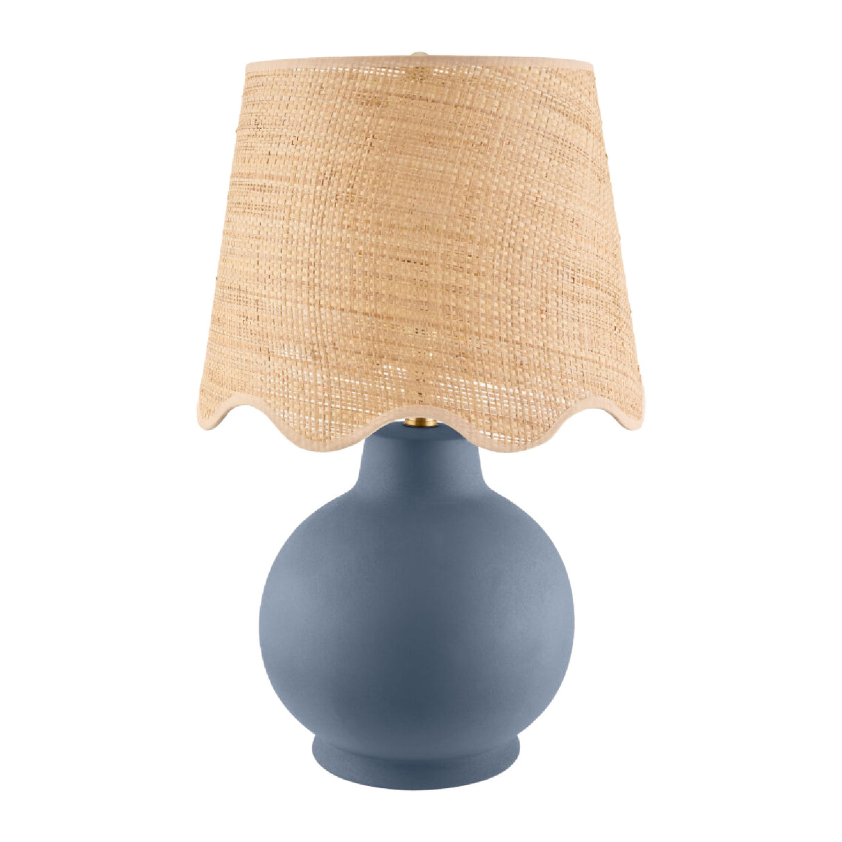   Modern European furniture - Wavy Linen Ceramic Table Lamp - www.oroa.com | Oroa.com