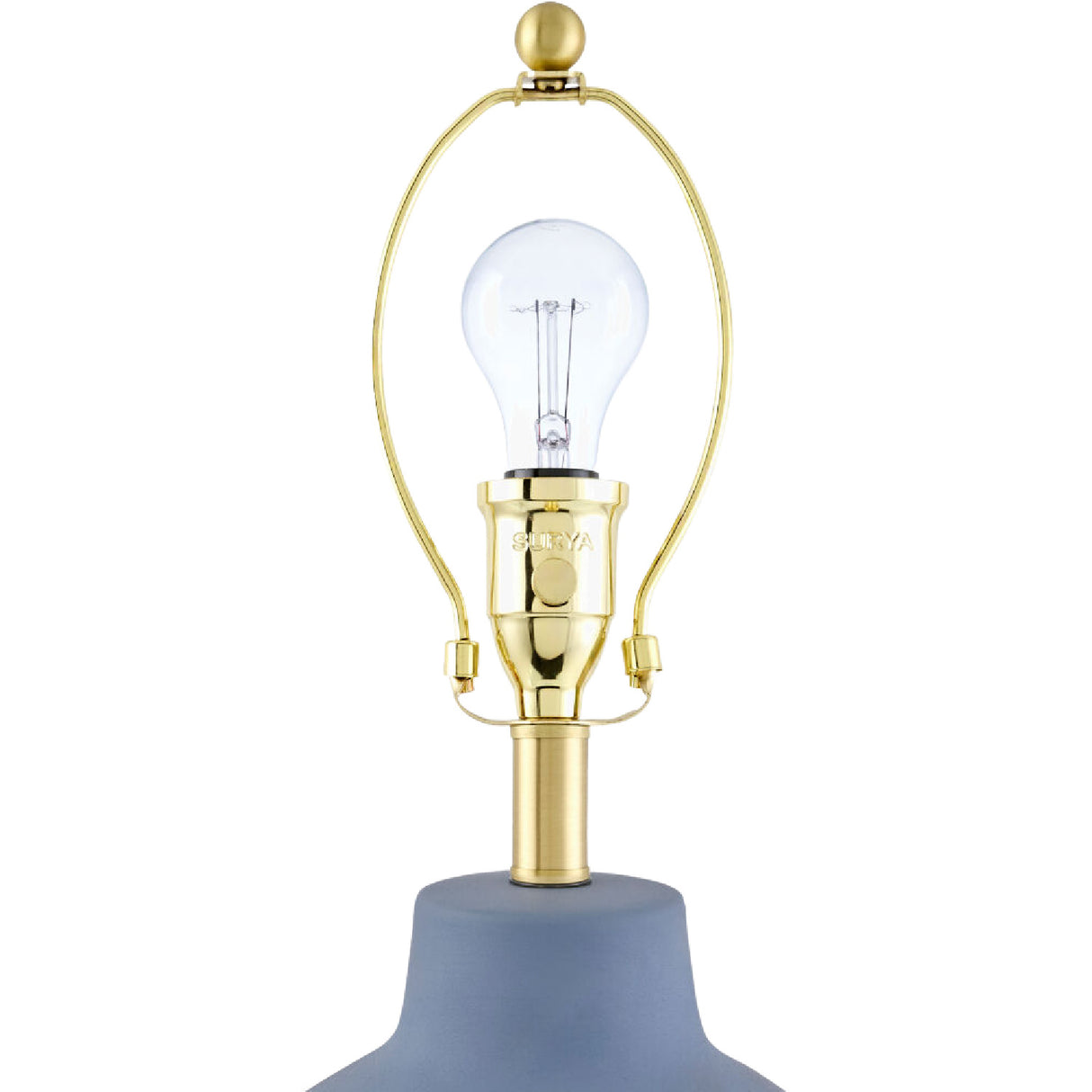   Modern European furniture - Wavy Linen Ceramic Table Lamp - www.oroa.com | Oroa.com