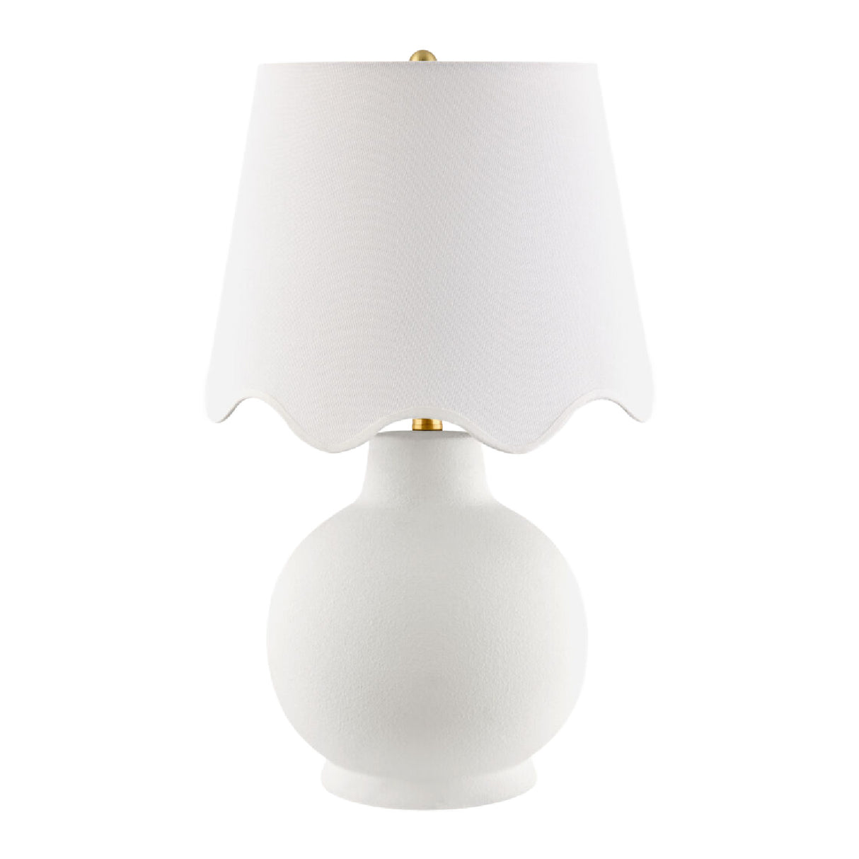   Modern European furniture - Wavy Linen Ceramic Table Lamp - www.oroa.com | Oroa.com