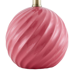   Modern European furniture - Round Glazed Ceramic Table Lamp - www.oroa.com | Oroa.com