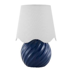   Modern European furniture - Round Glazed Ceramic Table Lamp - www.oroa.com | Oroa.com