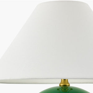   White Empire Fabric Table Lamp | Oroa.com