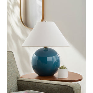   White Empire Fabric Table Lamp | Oroa.com