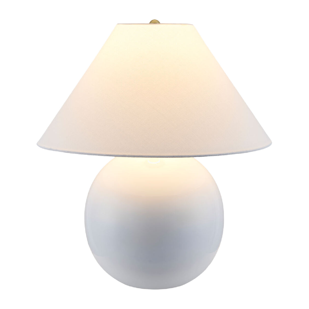   White Empire Fabric Table Lamp | Oroa.com