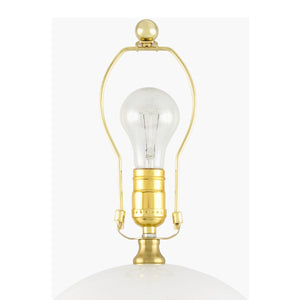   White Empire Fabric Table Lamp | Oroa.com