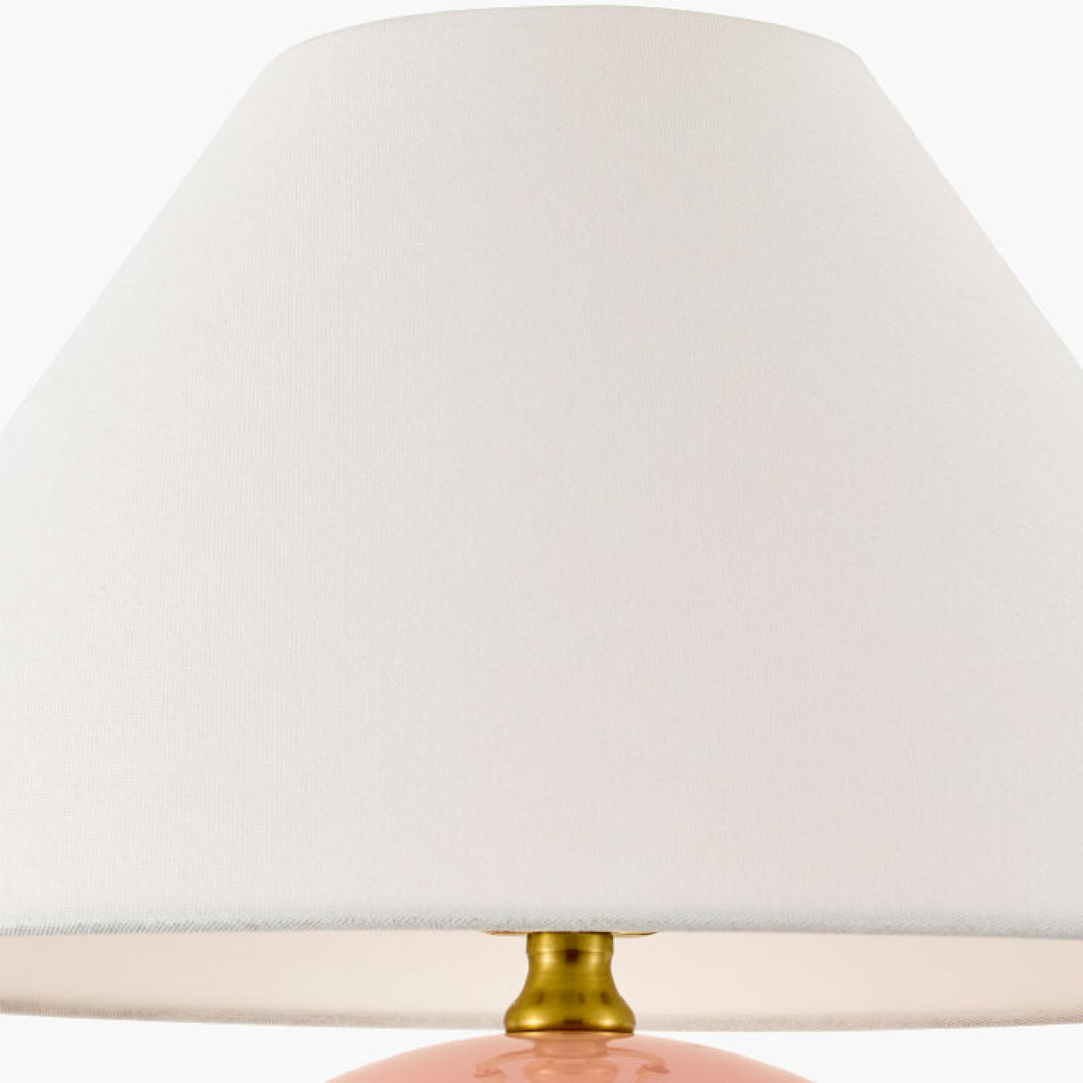   White Empire Fabric Table Lamp | Oroa.com