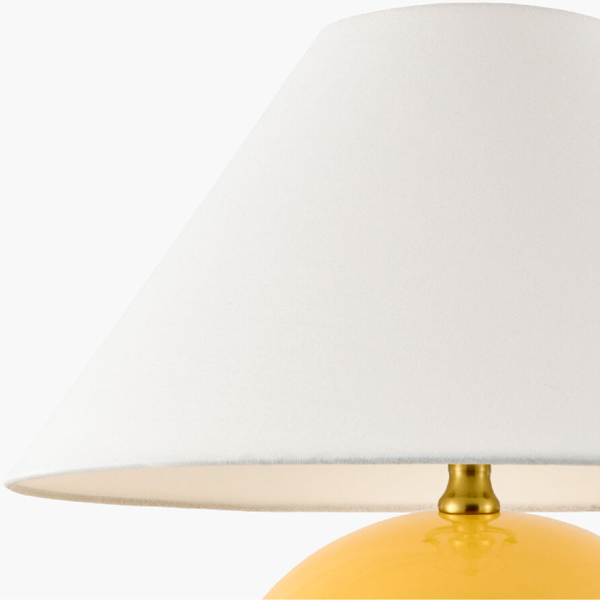   White Empire Fabric Table Lamp | Oroa.com