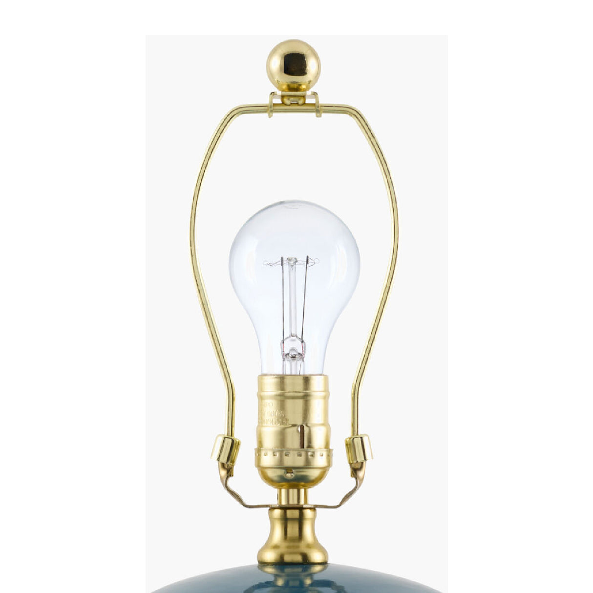   Scalloped White Fabric Table Lamp | Oroa.com