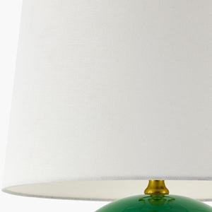   Modern European furniture - Glazed Globe Ceramic Table Lamp - www.oroa.com | Oroa.com