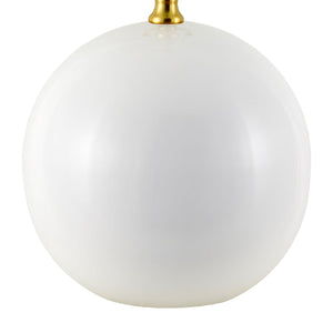   Modern European furniture - Glazed Globe Ceramic Table Lamp - www.oroa.com | Oroa.com