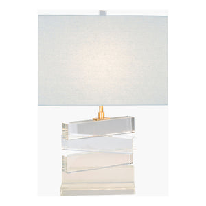  Modern European furniture - Clear Crystal Accent Table Lamp - www.oroa.com | Oroa.com