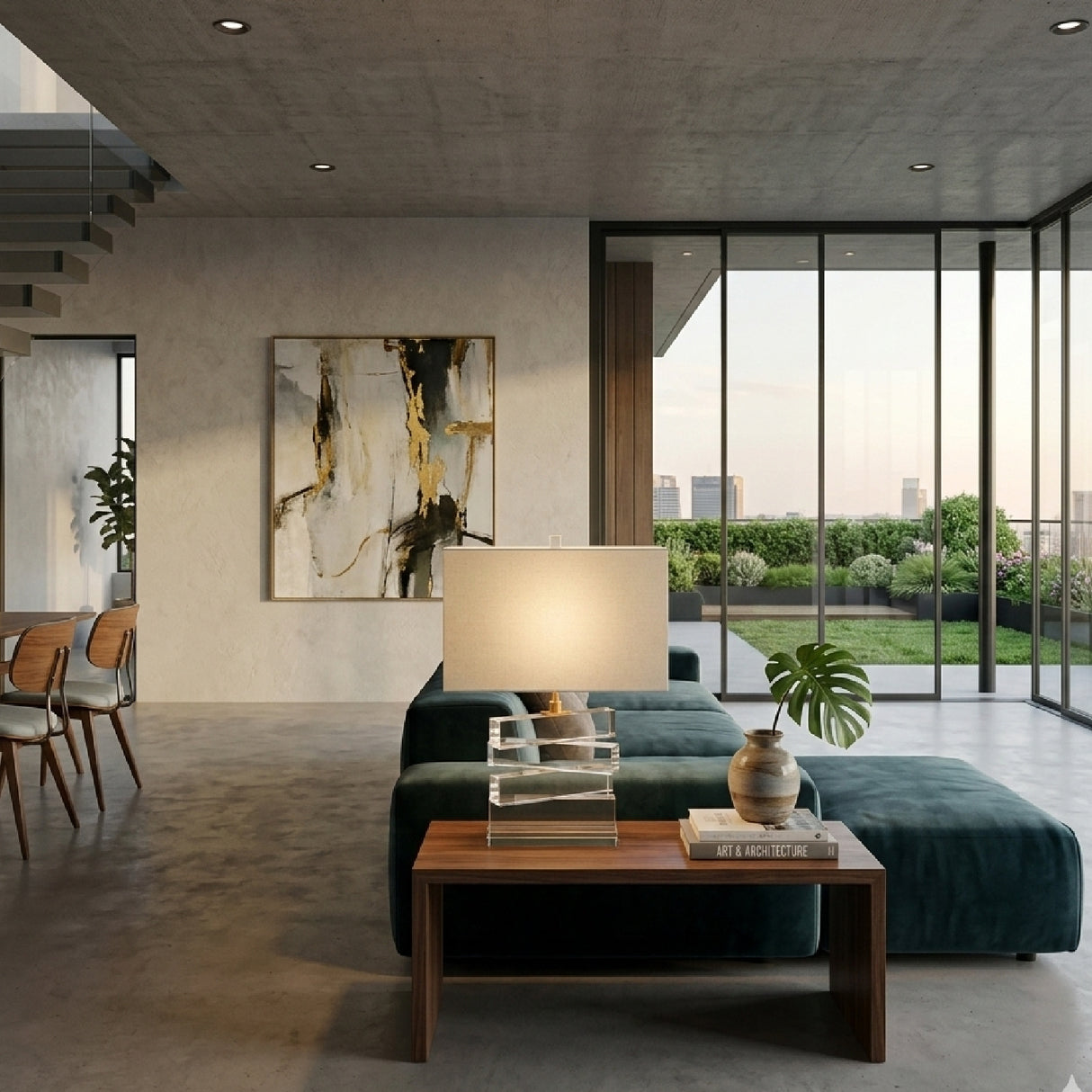   Modern European furniture - Clear Crystal Accent Table Lamp - www.oroa.com | Oroa.com