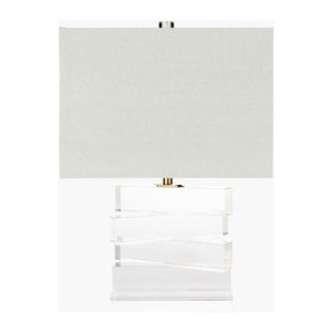  Modern European furniture - Clear Crystal Accent Table Lamp - www.oroa.com | Oroa.com