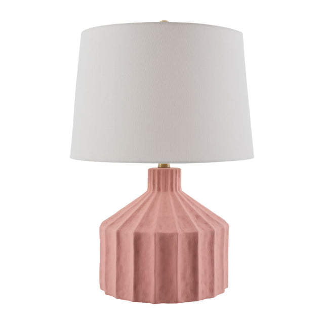 Fluted Ceramic Accent Table Lamp | Kuda Home Tibida | Oroa.com