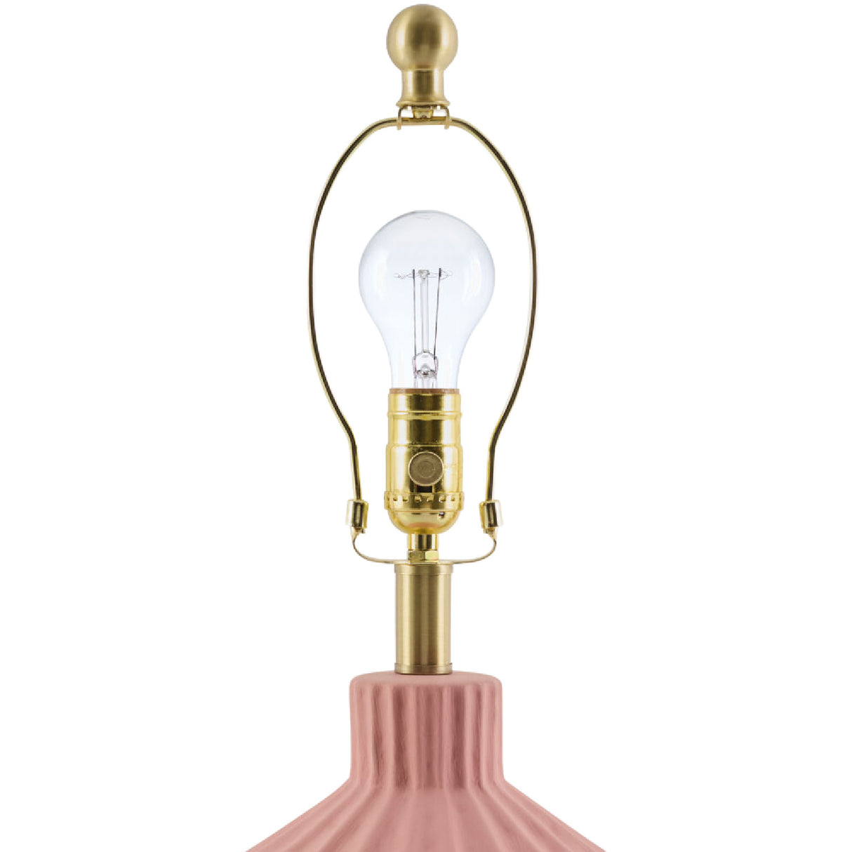   Fluted Ceramic Accent Table Lamp | Oroa.com