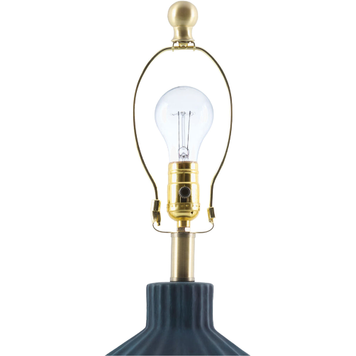   Fluted Ceramic Accent Table Lamp | Oroa.com