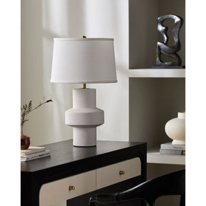   Modern European furniture - White Ceramic Modern Table Lamp - www.oroa.com | Oroa.com