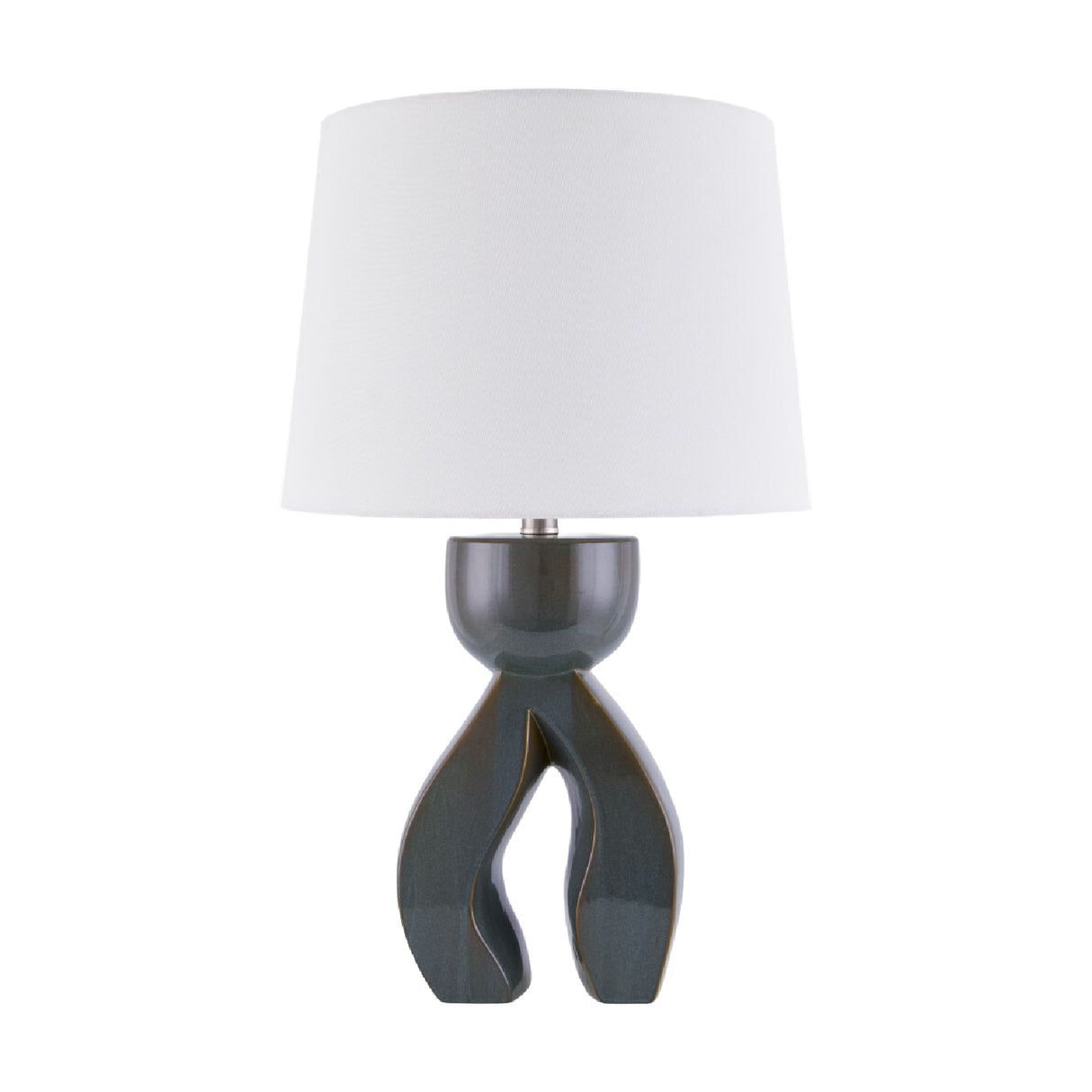  Modern European furniture - Glazed Green Ceramic Table Lamp - www.oroa.com | Oroa.com