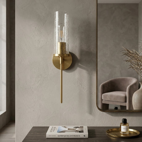   Modern European furniture - Clear Glass Tube Wall Lamp - www.oroa.com | Oroa.com