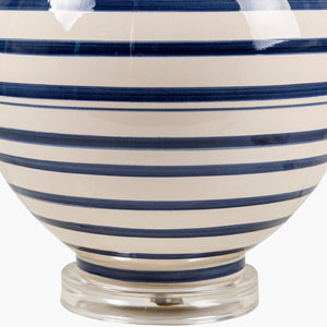   Modern European furniture - Navy Stripes Ceramic Table Lamp - www.oroa.com | Oroa.com