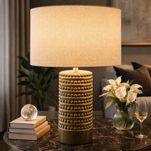   Glazed Ceramic Accent Table Lamp | Oroa.com