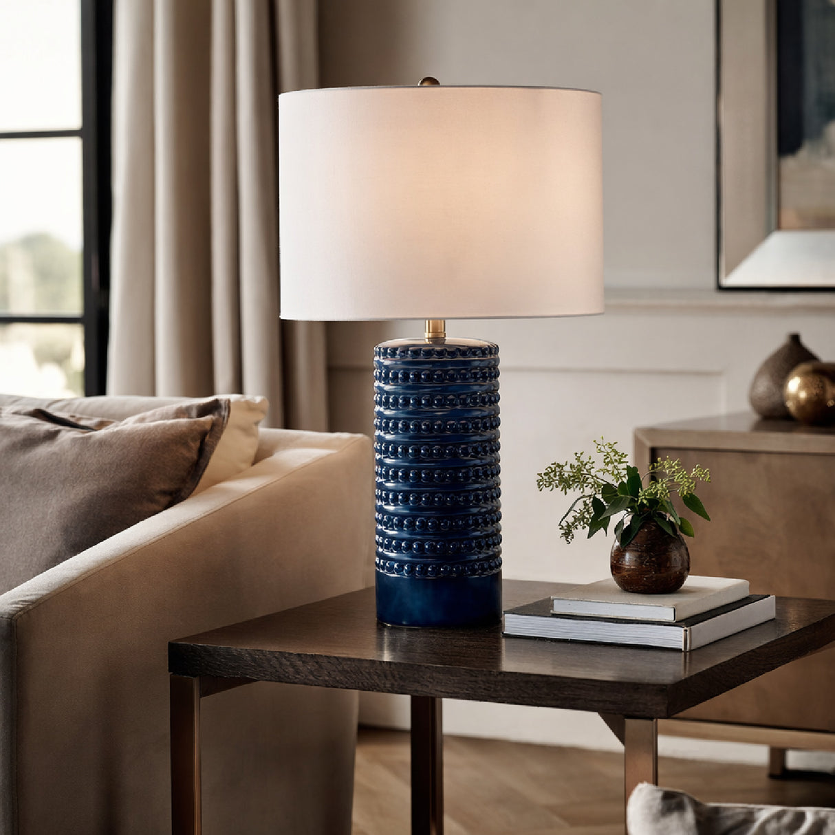   Glazed Ceramic Accent Table Lamp | Oroa.com